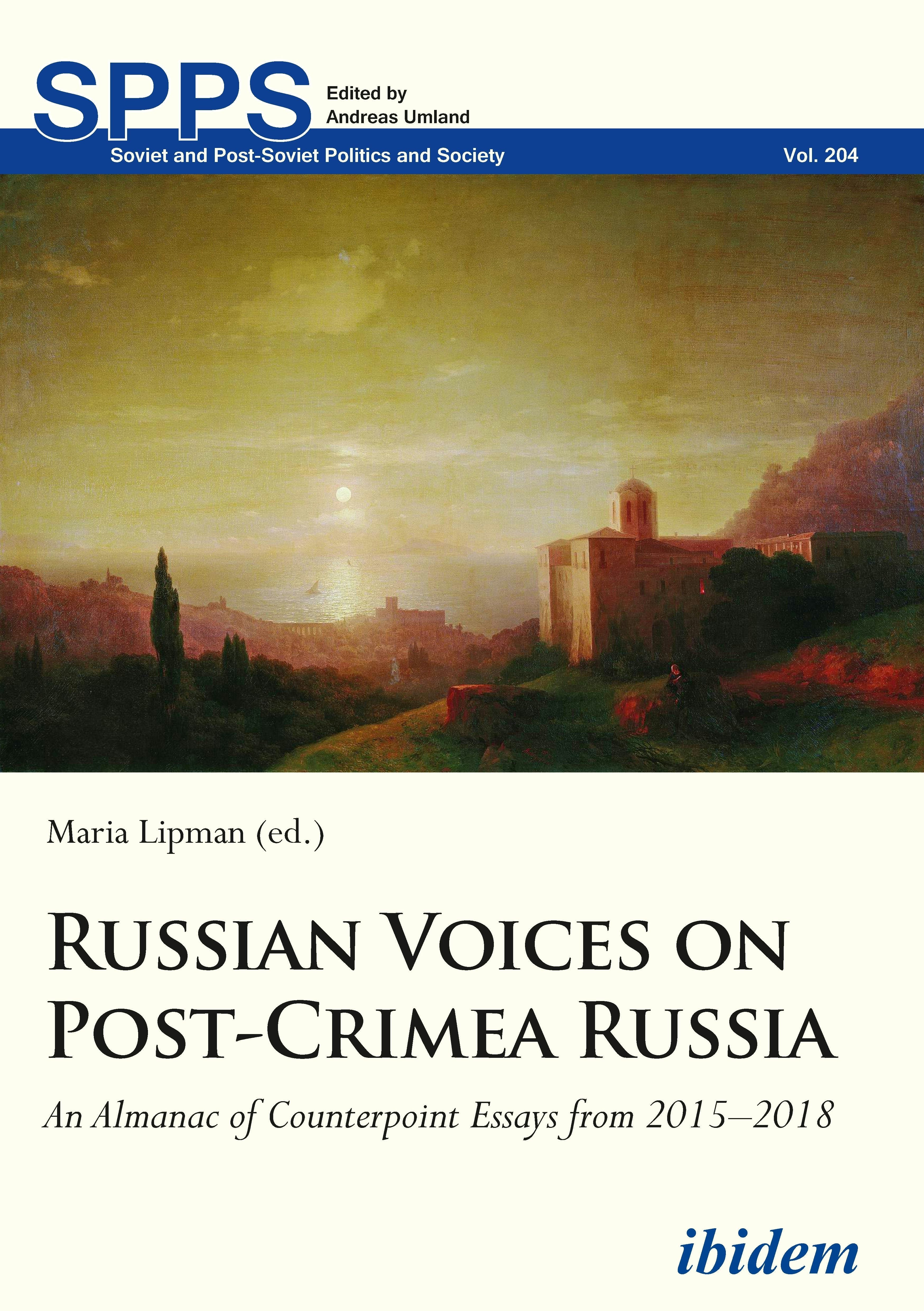 Book cover image for Russian Voices on Post-Crimea Russia ISBN: 9783838212517